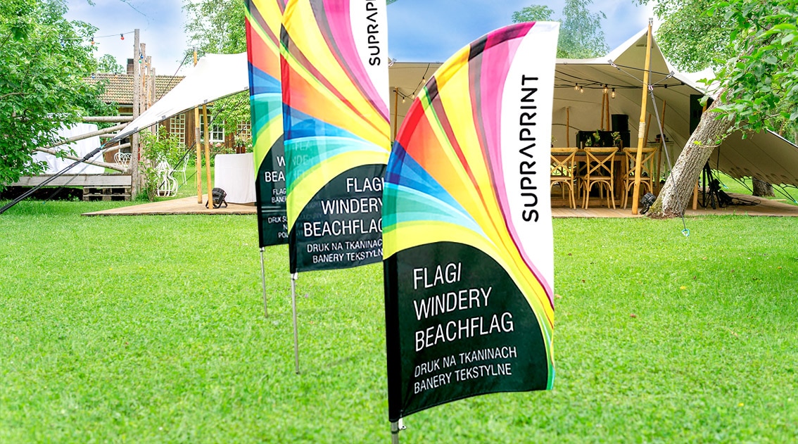 Feather flag Alu Premium
