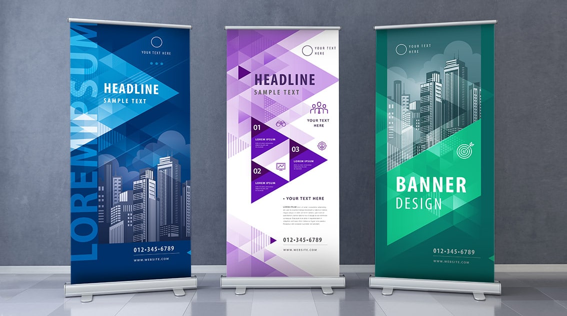 advertising rollup banners